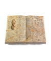 Livre/New Kashmir Kreuz/Rose (Bronze)