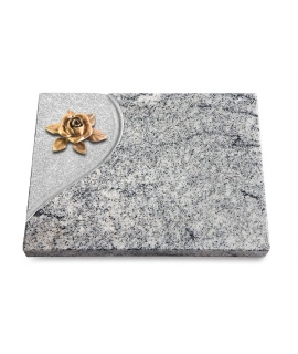 Grabtafel Paradiso Folio Rose 4 (Bronze)