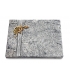 Grabtafel Paradiso Strikt Rose 1 (Bronze)
