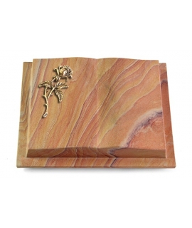 Livre Podest/Rainbow Rose 1 (Bronze)