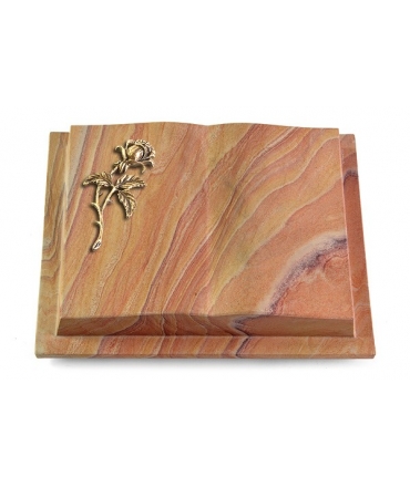 Livre Podest/Rainbow Rose 1 (Bronze)