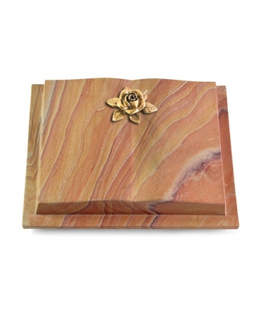 Livre Podest/Rainbow Rose 3 (Bronze)