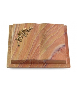 Livre Podest/Rainbow Rose 4 (Bronze)