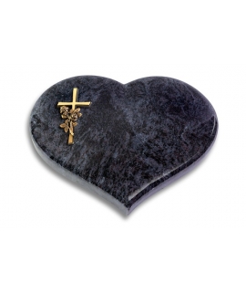 Coeur/Kashmir Kreuz/Rose (Bronze)