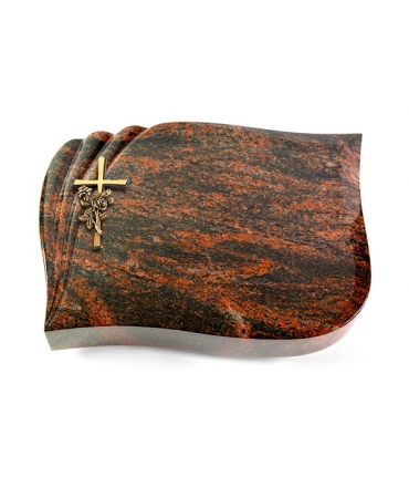 Eterna/Indisch-Impala Kreuz/Rose (Bronze)