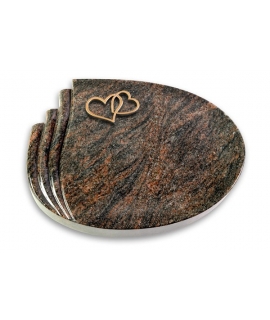 Waves/Aruba Herzen (Bronze)