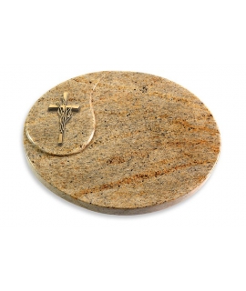 Yang/Indisch-Impala Kreuz/Ähren (Bronze)