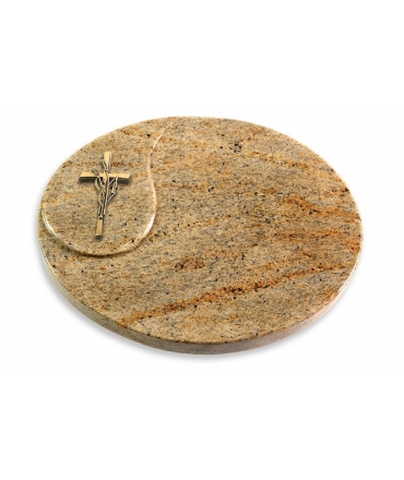 Yang/Indisch-Impala Kreuz/Ähren (Bronze)