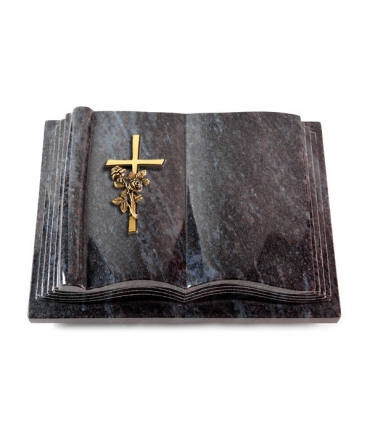 Antique/Indisch-Black Kreuz/Rose (Bronze)