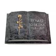 Grabbuch Livre Pagina / Orion mit Bronze-Ornament