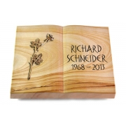 Grabbuch Livre / Woodland mit Bronze-Ornament