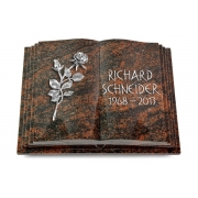 Grabbuch Livre Pagina / Aruba mit Aluminium-Ornament