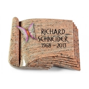 Grabbuch Prestige / Raw Silk mit Color-Bronze-Ornament