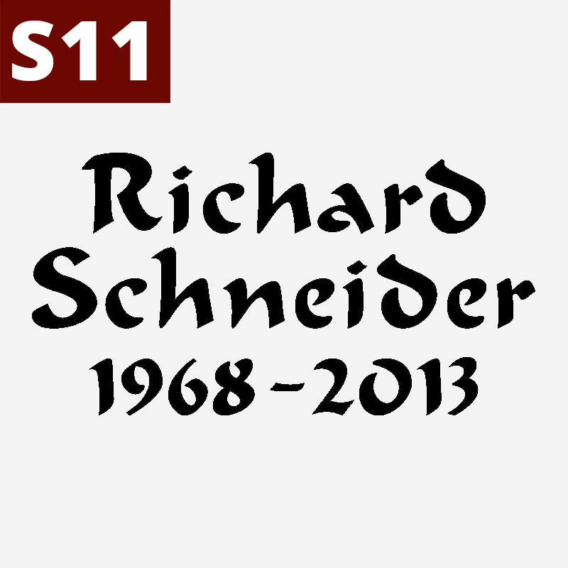 S11 Schriftmuster